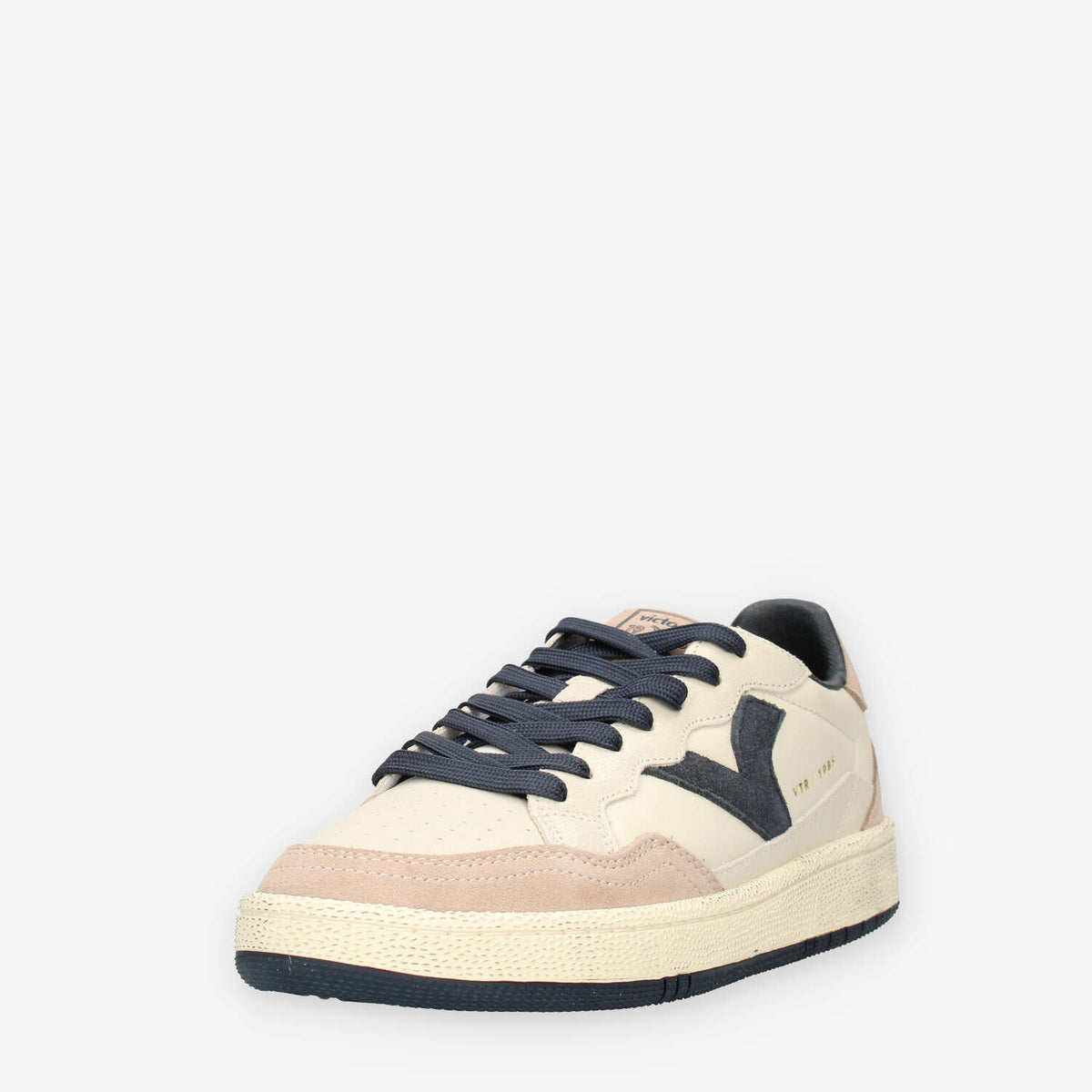 Victoria 8806112-MARINO Sneakers beige e blu da uomo