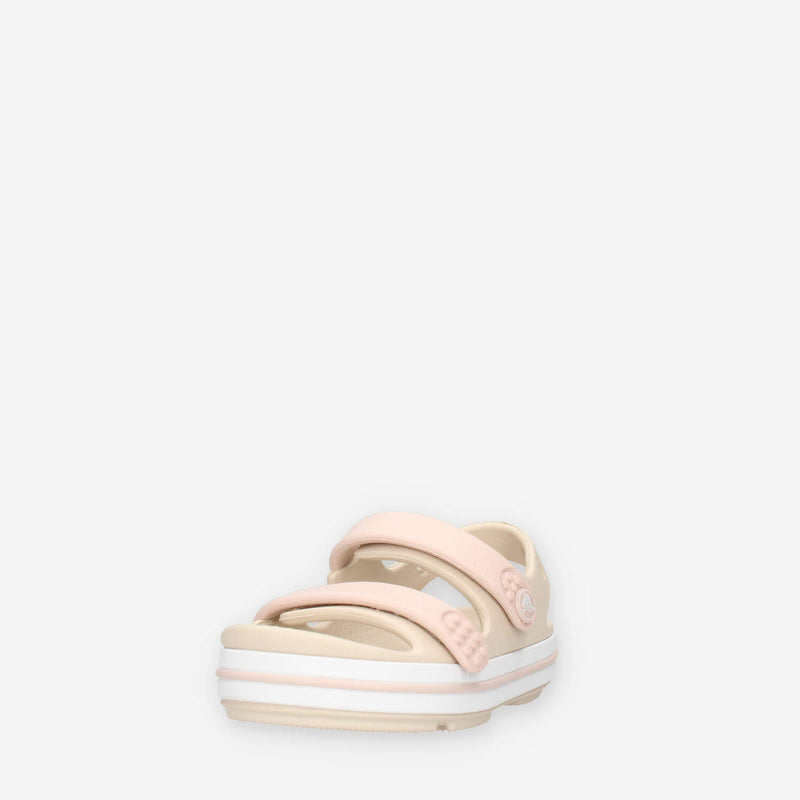 Crocs CR.209424-0LH Crocband cruiser Sandali beige e rosa da bimba