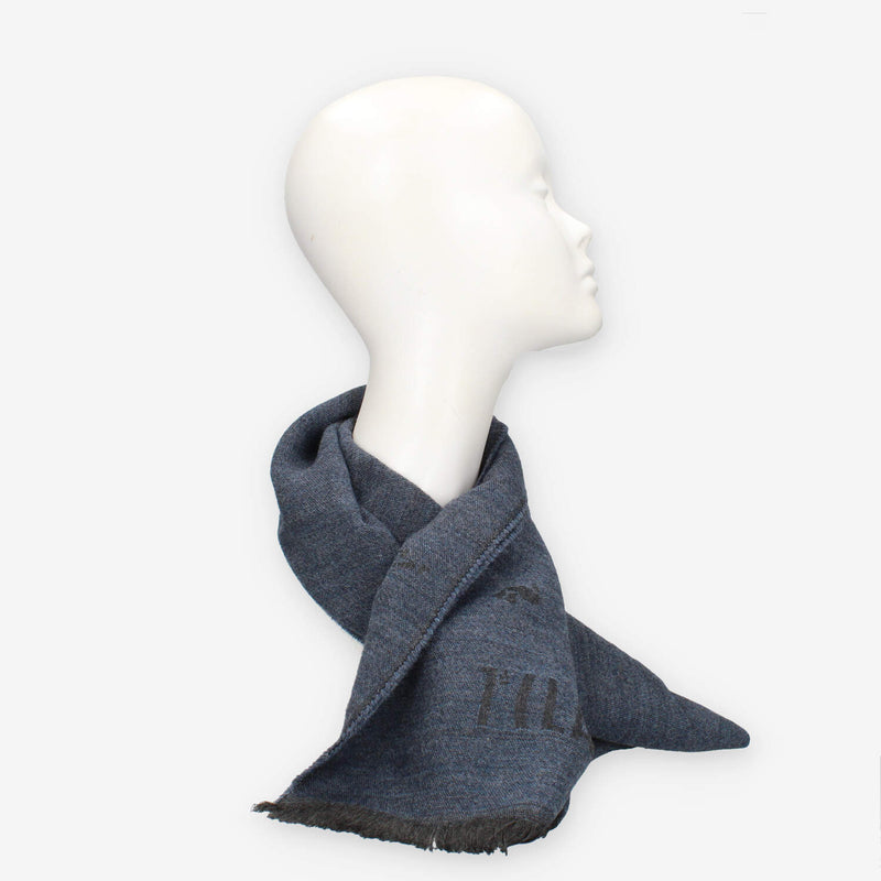 Alviero Martini Prima Classe KS564-1748-0149 Sciarpa rettangolare blu lapis