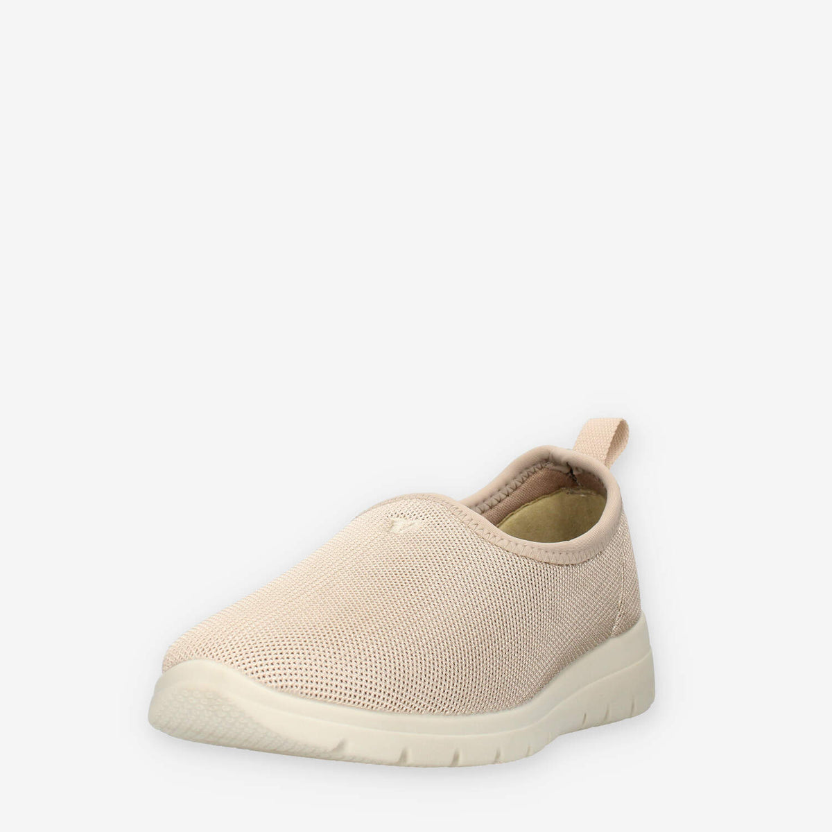 Valleverde 25352-BEIGE Slip on beige da donna