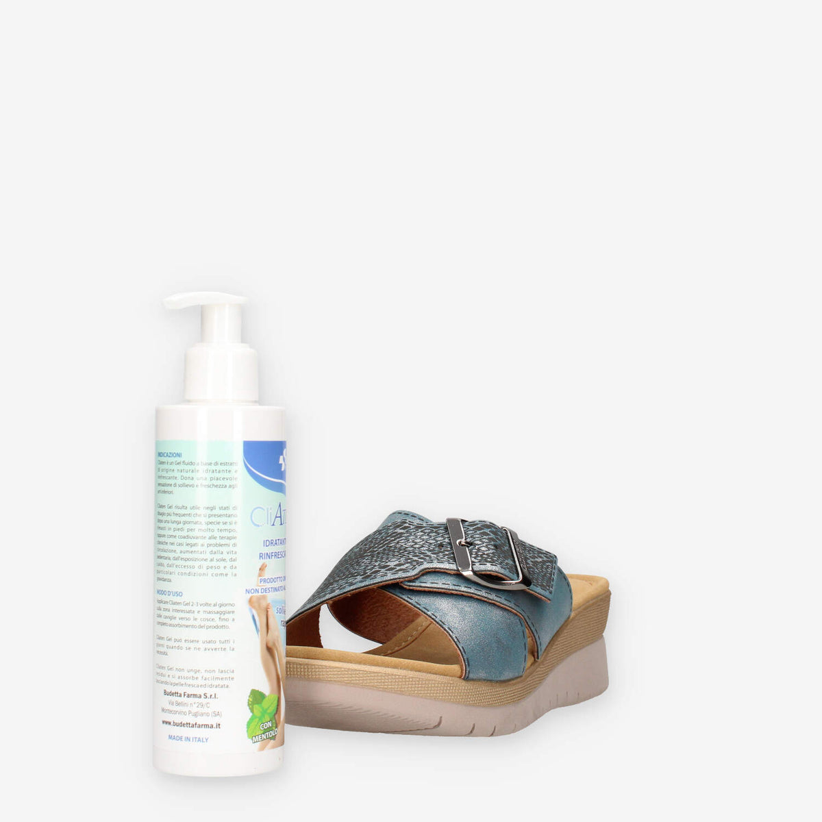 Clia Walk RERLAX18-BLU Ciabatte blu da donna