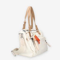 Refresh 183257-BLANCO Borsa a spalla bianca