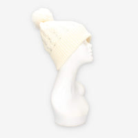 Guess AW5385-POL01-WHI KNITTED BEANIE