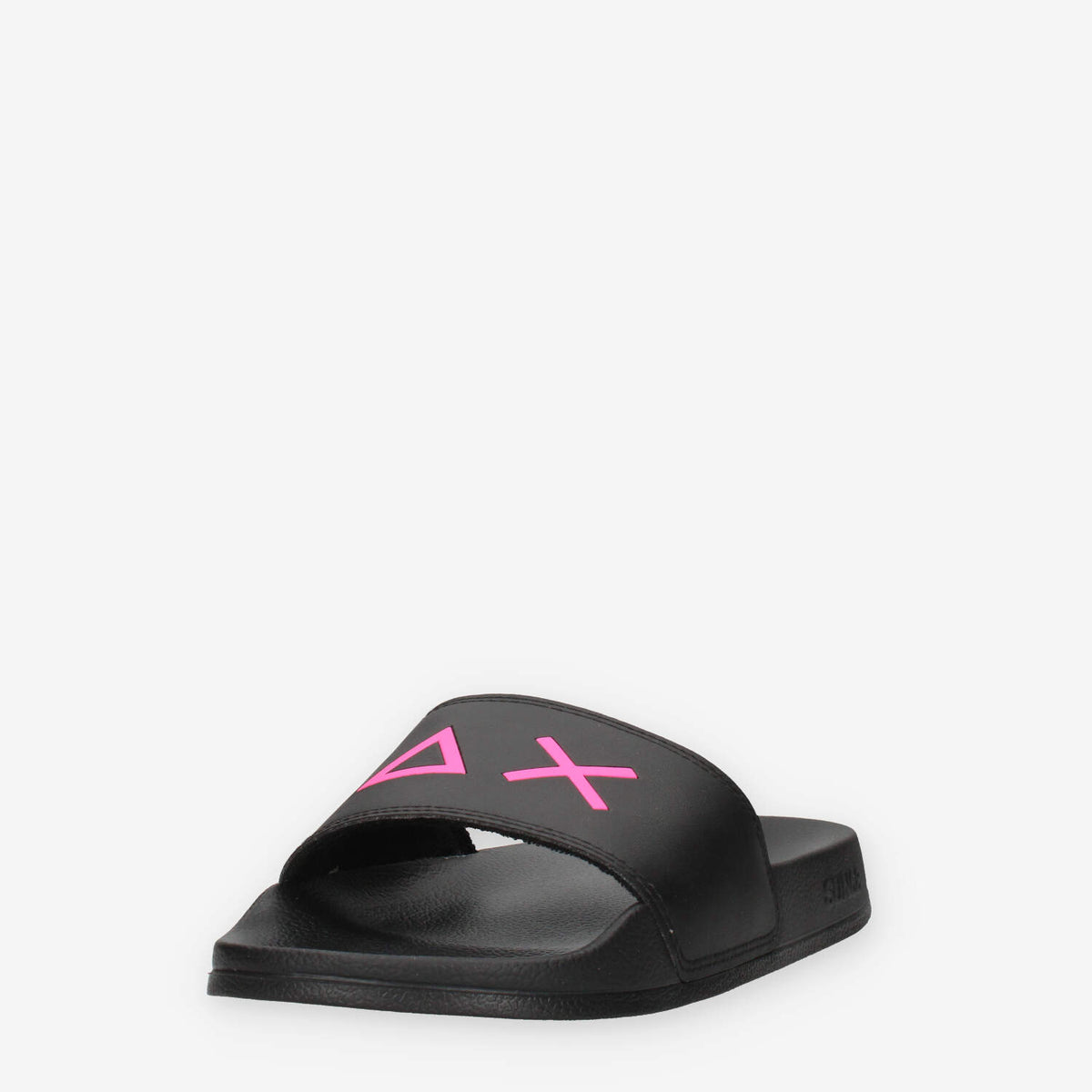 Sun 68 X36210-11NERO SLIPPERS LOGO Ciabatte nere da nonna