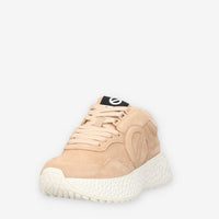 No Name NNVE-SC04-18 Carter Sneakers beige da donna con lana