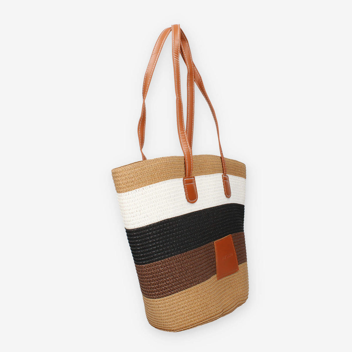 Vivienne D VBB286.MULTI Borsa a spalla in paglia multicolore