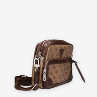 Guess HMMILL-P6222-BEG MILANO CROSSBODY DOUBLE ZIP