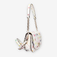 Guess HWGM99-28200-MUO EMELIE LOGO FLAP SHOULDER BAG