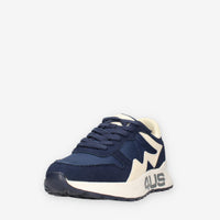 4 US by Paciotti 4US-4-A-BLUE-WHITE Sneakers blu e bianche da uomo