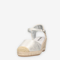 Refresh 175212-PLATA Espadrillas argento da donna