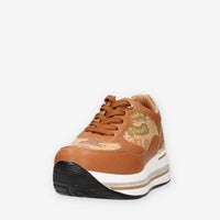 Alviero Martini Prima Classe Z1316-301D-0010 Sneakers cuoio e Geo Classic da donna