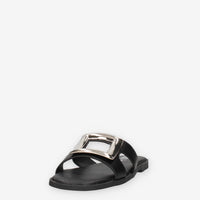 Xti Tentations 145487-NEGRO Sandali scalzati neri bassi da donna