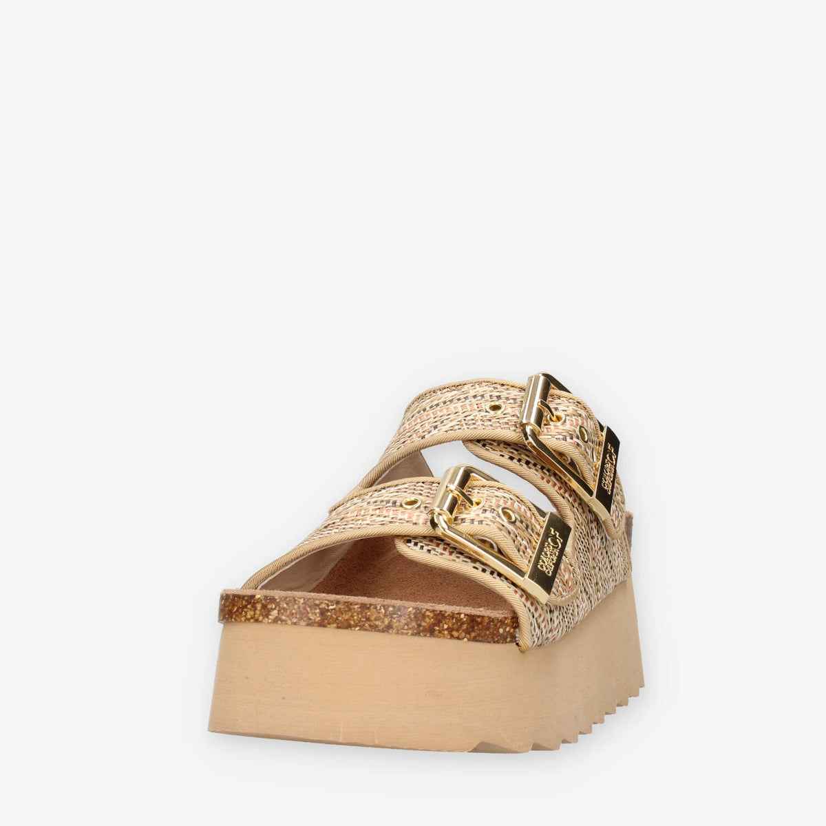Colors of California HC.BES602-NAT Sandali scalzati beige da donna