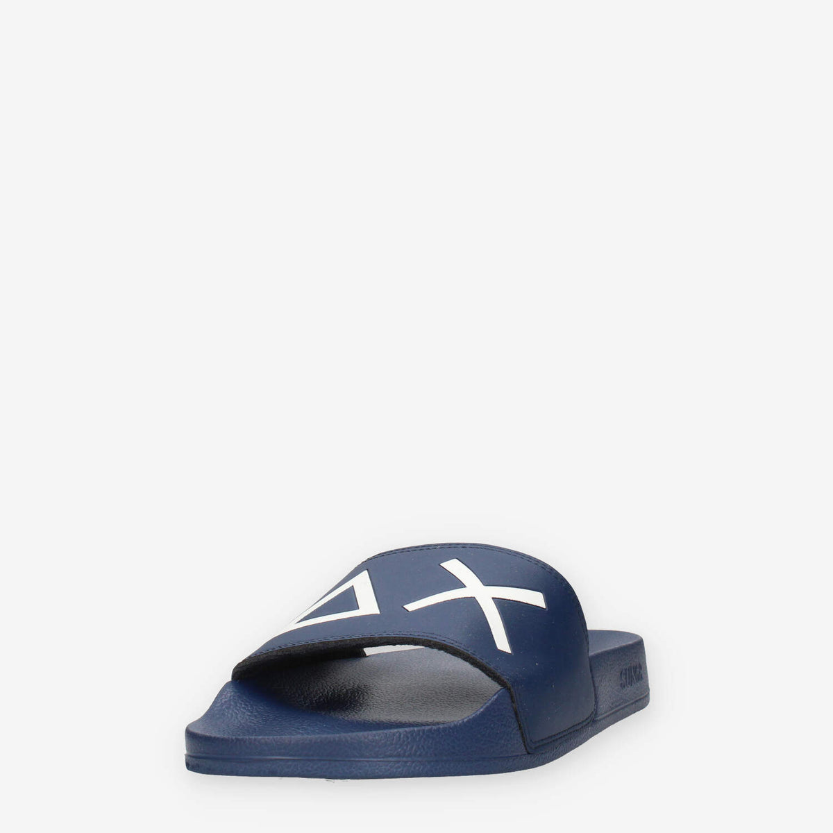 Sun 68 X35102-07NAVY BLUE SLIPPERS LOGO