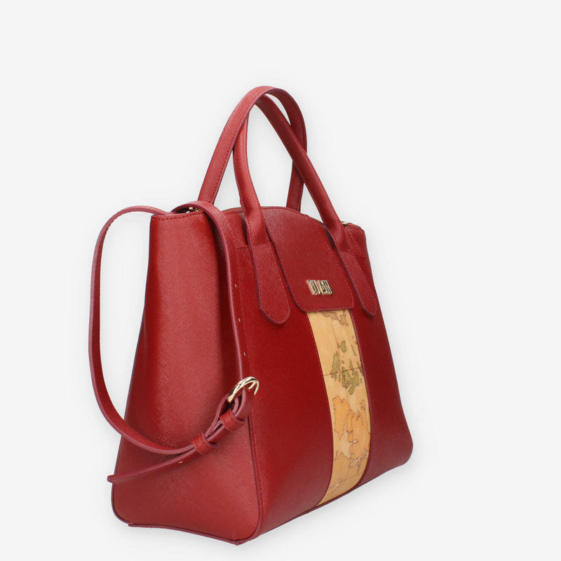 Alviero Martini Prima Classe LLD25-9407-0313 Borsa a mano rossa e Geo Classic