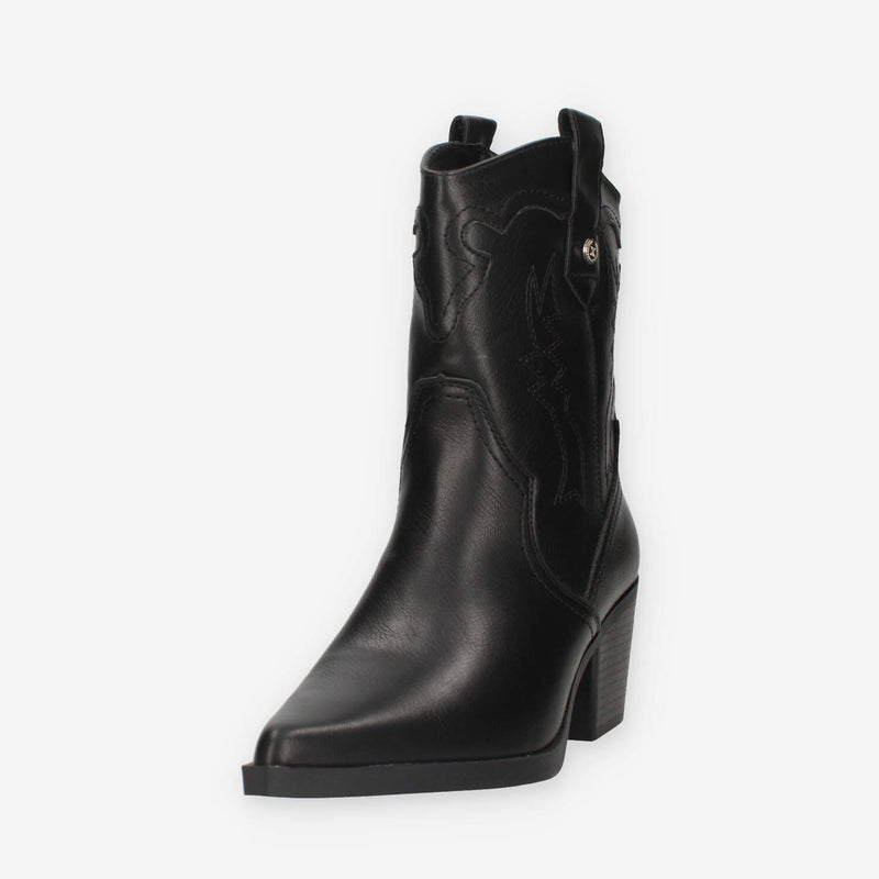 Xti Tentations 144718-NEGRO Stivaletti neri da donna