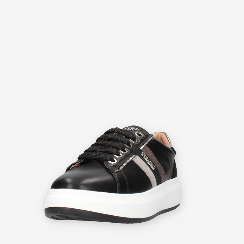Ferre F-440-BLACK-SILVER Sneakers nere da donna