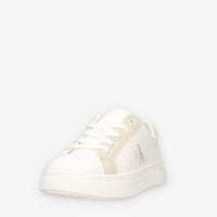 Calvin Klein V3X9-83166-1592A472 Sneaker bassa allacciata off white/beige