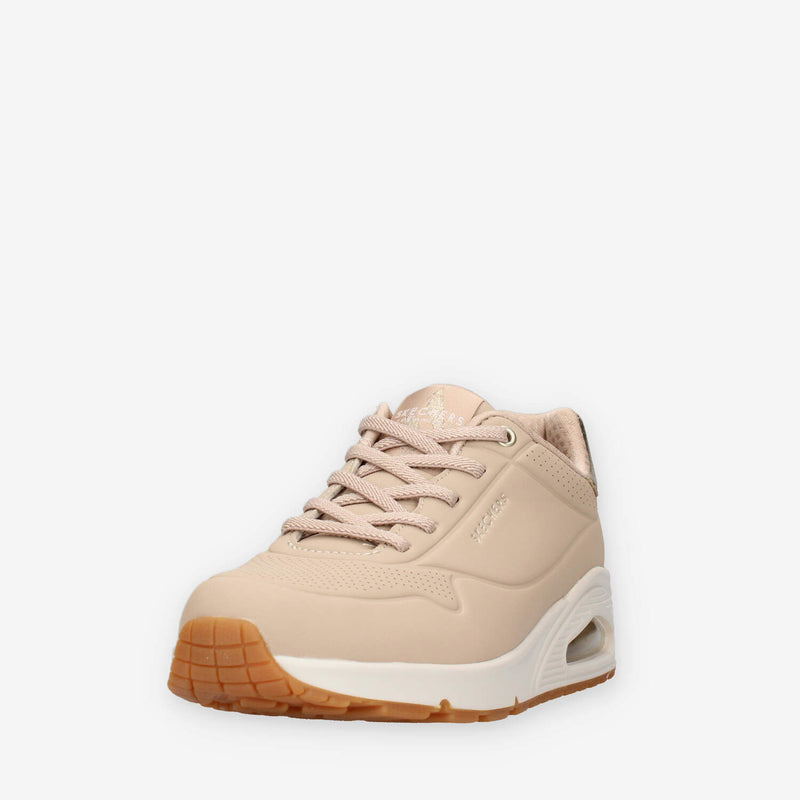 Skechers 155196-NUDE UNO - SHIMMER AWAY