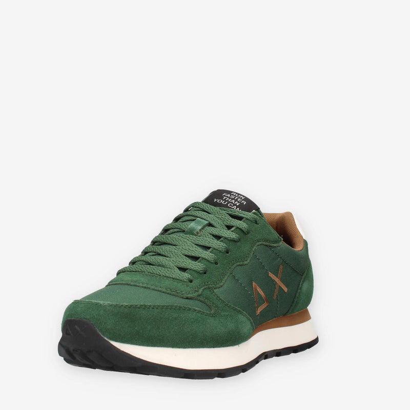 Z44101-37VERDE SCURO Sun 68 Tom Solid Sneakers verdi da uomo