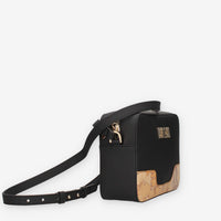 Alviero Martini Prima Classe LMLD99-9636-0001 Borsa a tracolla gommata nera e Geo Classic