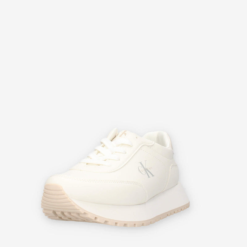 Calvin Klein V3A9-83110-1355530 Sneaker bassa allacciata off white