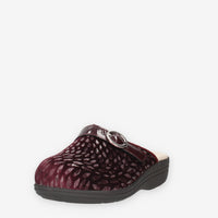 ELASTICA24-BORDEAUX Clia Walk Ciabatte bordeaux da donna