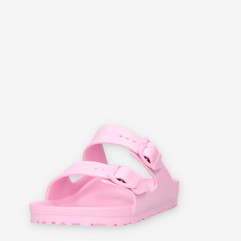Birkenstock 1027355 Arizona Eva Sandali scalzati rosa (calzata stretta)