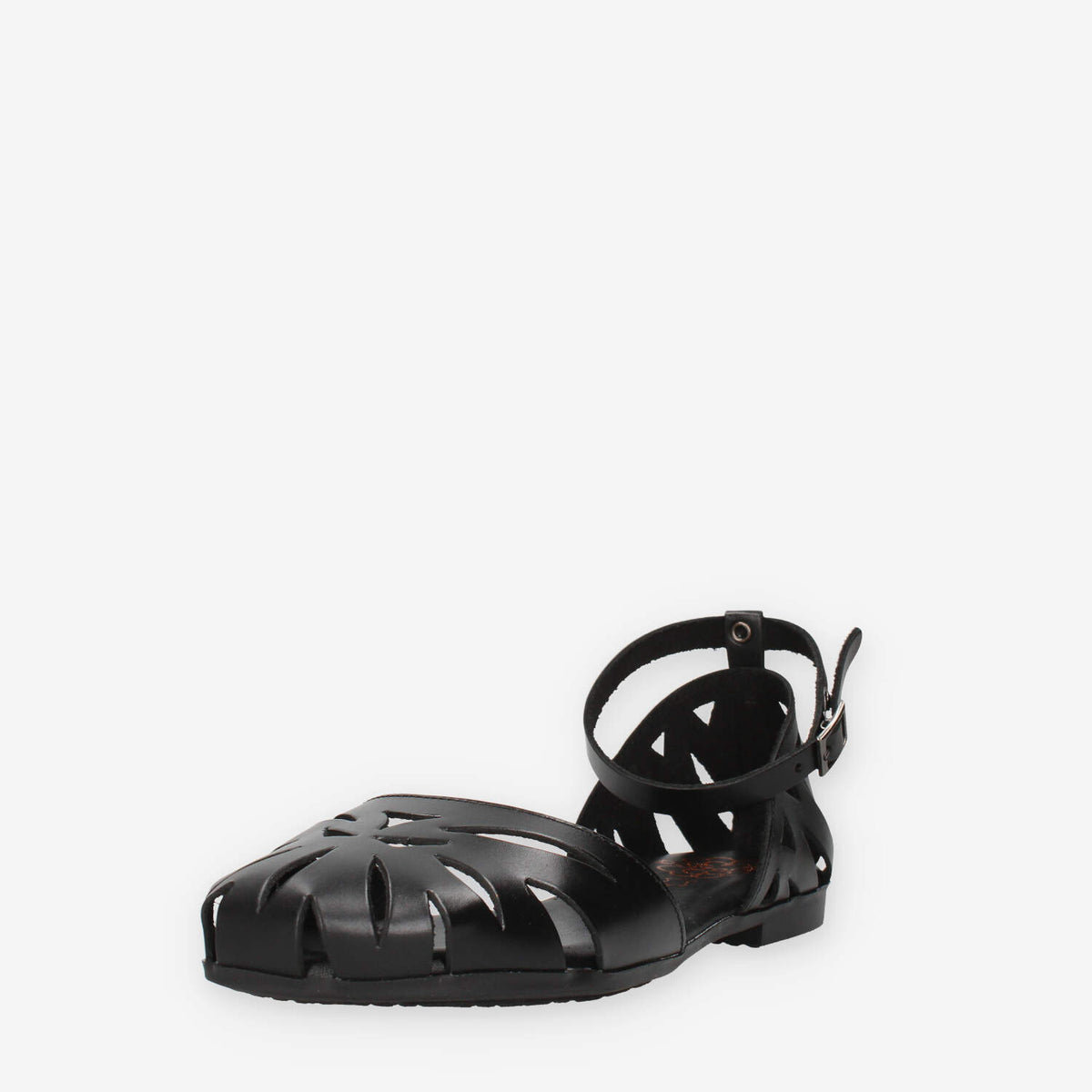 Porronet 3200-NEGRO Sandali bassi neri da donna