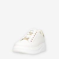 Valleverde 35102-GOLD Sneakers bianche e oro da donna