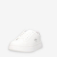 Calvin Klein V3X9-83166-1592X025 Sneaker bassa allacciata bianco/argento