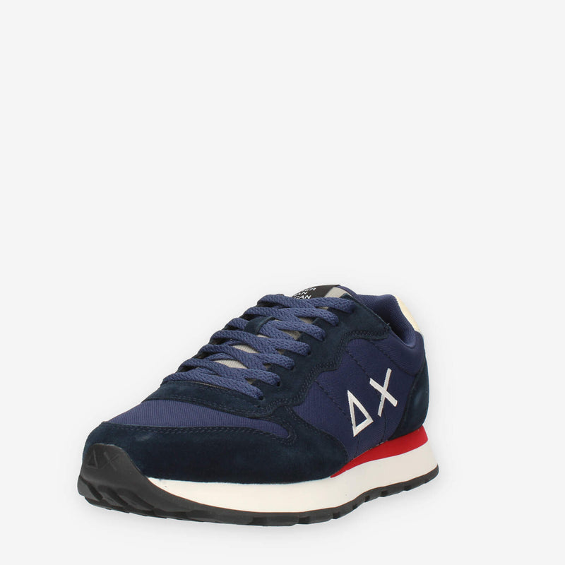 Sun68 Tom Solid Nylon Sneakers blu da uomo