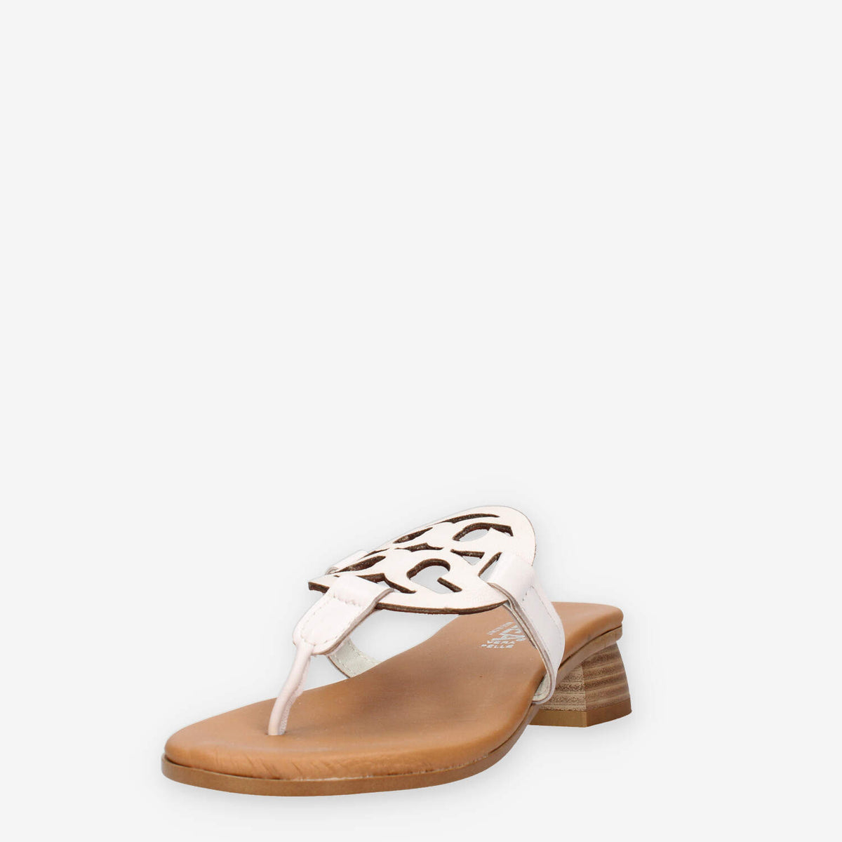 Talea 010-VACC-BIANCO Infradito bianco da donna