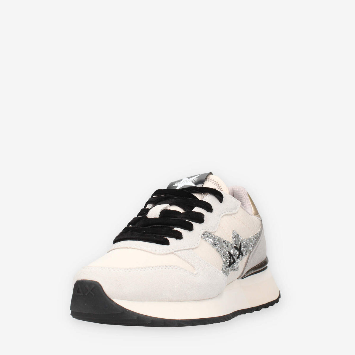 Sun 68 Z45217-31BIANCO PANNA STARGIRL GLITTER LOGO
