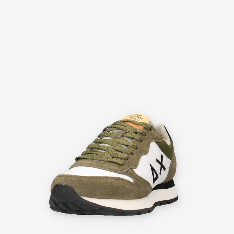 Sun68 Tom Color Sneakers verde militare da uomo