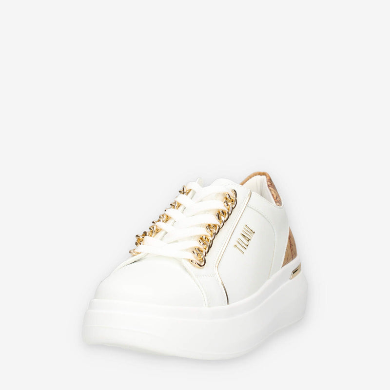 Alviero Martini Prima Classe Z1301-300E-0900 Sneakers bianche e Geo Classic da donna