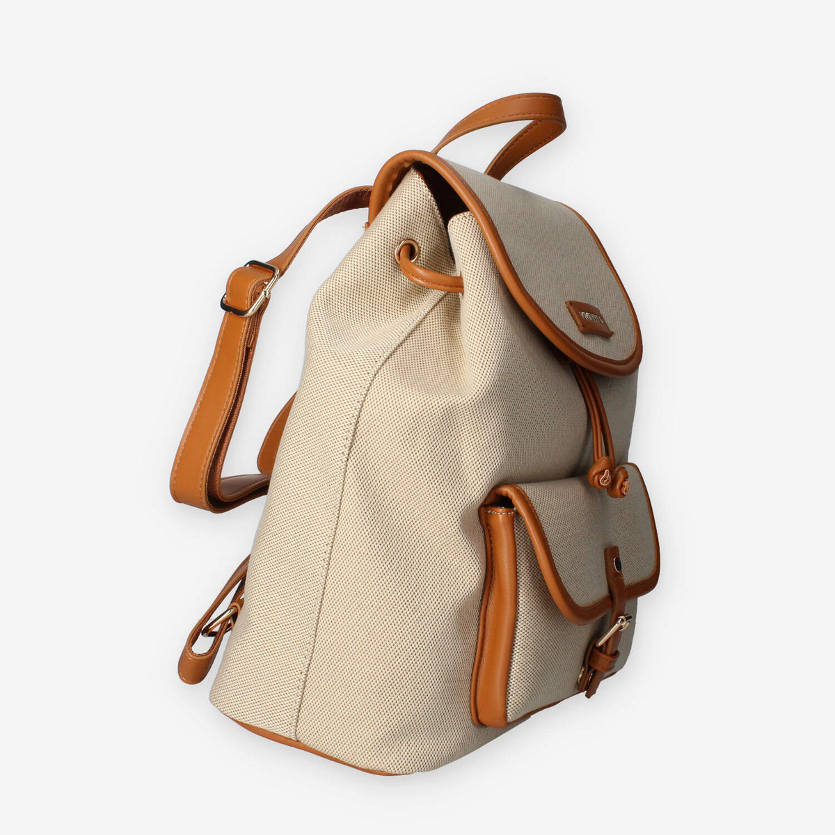 Vivienne D VFA247.CUOIO ZAINO CANVAS