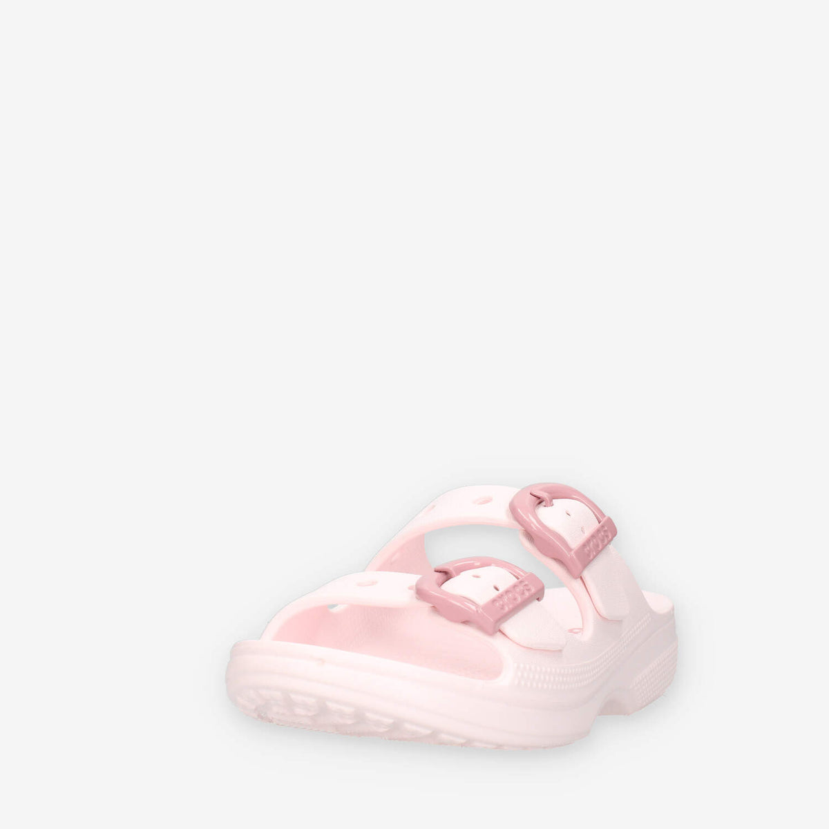 Crocs CR.212867-BBIC Saturday Enamel Buckle Sandali rosa da donna