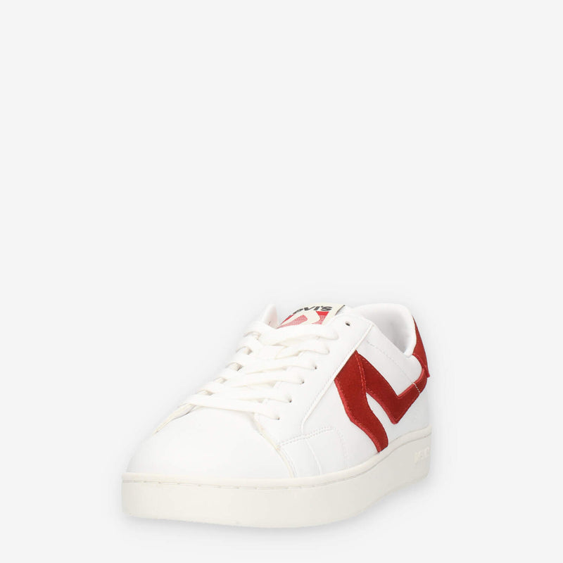 Levi's Sneakers da uomo bianche e rosse