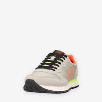 Sun68 Tom Fluo Sneakers grigio chiaro da uomo