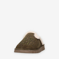Clia Walk WARM12-VERDE Ciabatte verdi da donna