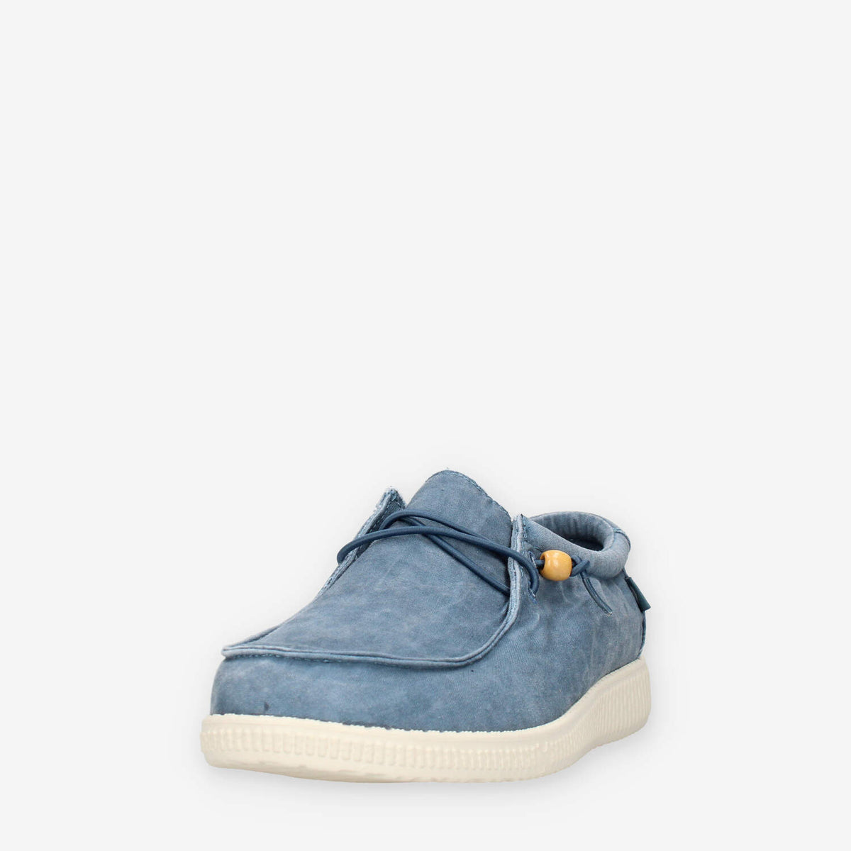 Walk in Pitas WP150-WALLABI-WASHED-25AZUL Slip on azzurre da uomo