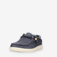 Walk in Pitas WP150-WALLABI-WASHED-15PER Slip on blu da uomo