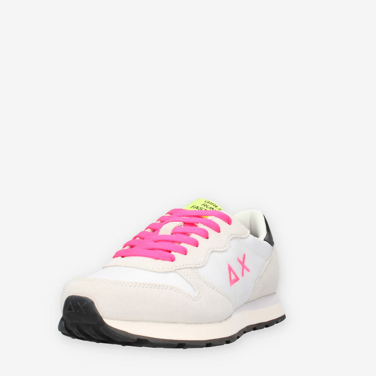 Sun 68 Z35401T-0162BIANCO/FUXIA FLUO GIRL'S ALLY SOLID NYLON (TEEN)