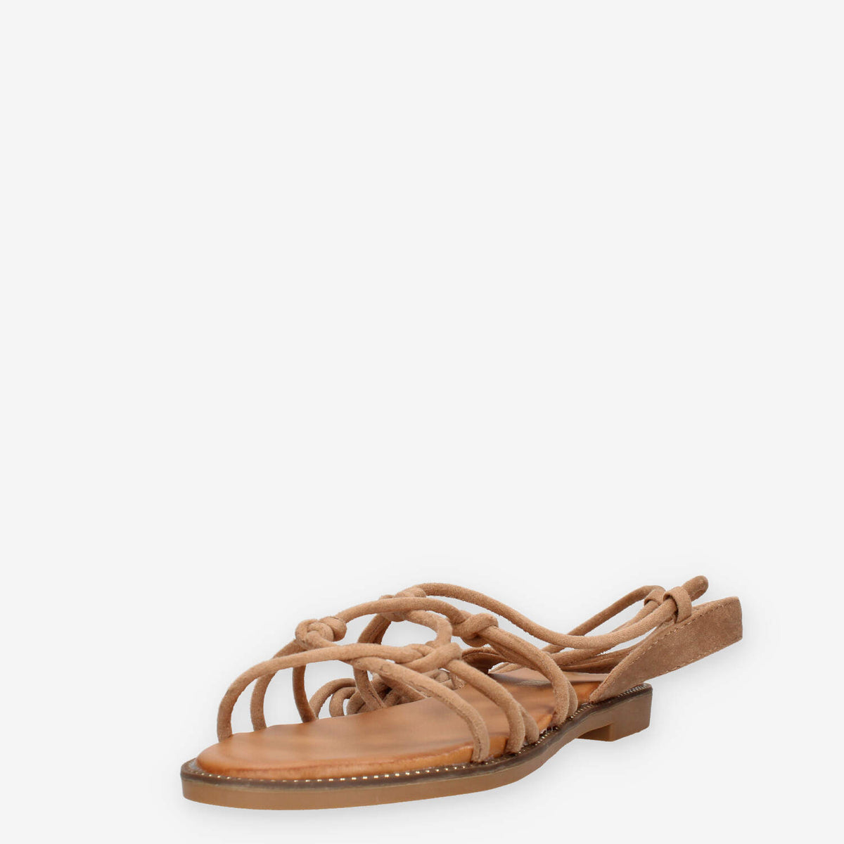 Marina Torres XJY251403-KHAKI Sandali marroni alla schiava