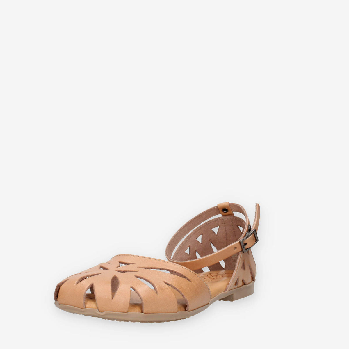 Porronet 3200-TAUPE Sandali bassi taupe da donna