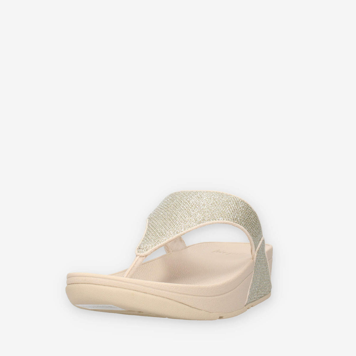 Fit Flop A4Z-675 Lulu Sandali infradito platino glitterati