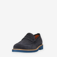 Exton 5176-CAM-BLU Mocassini blu da uomo