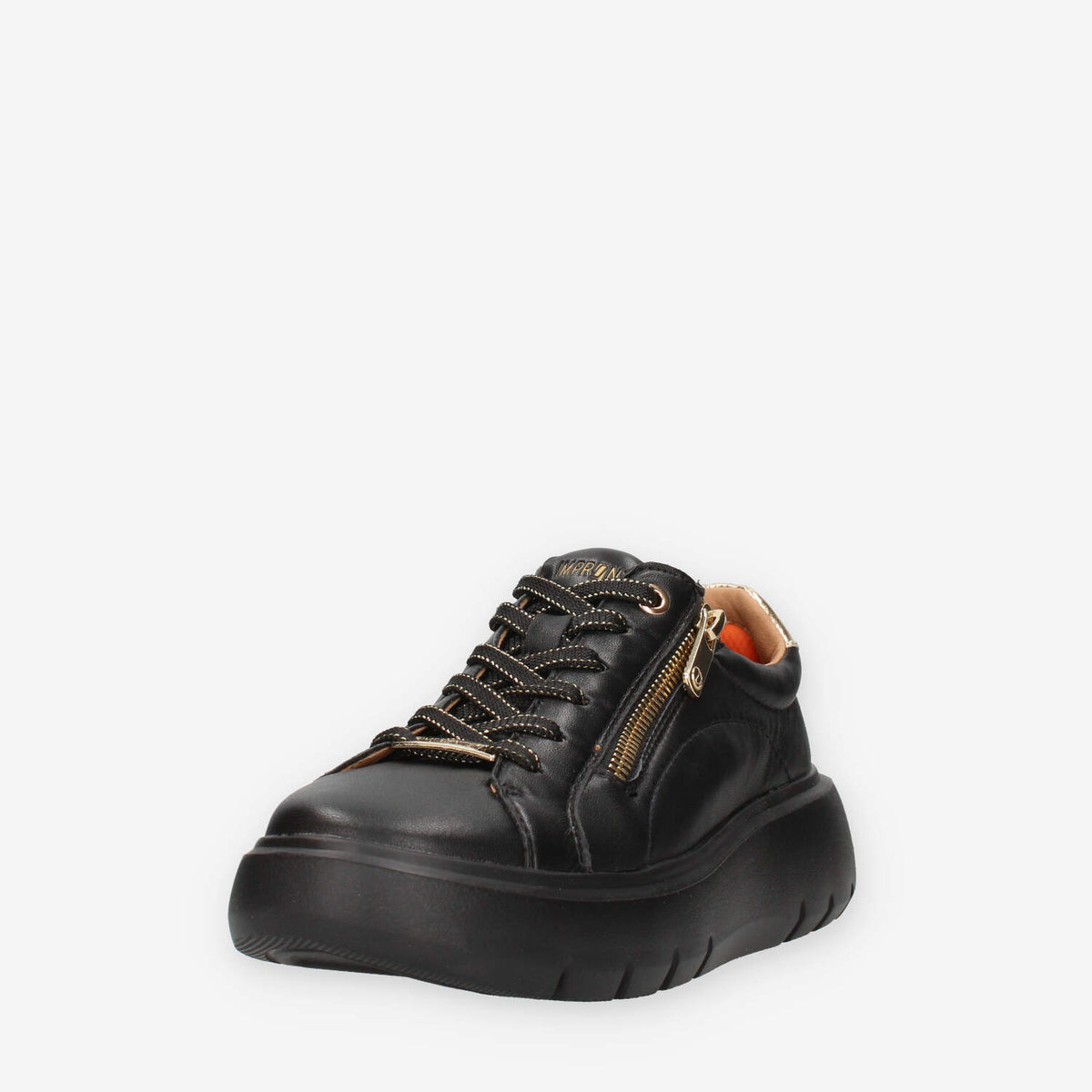 Impronte IL52563A-319 Sneakers nere e oro da donna
