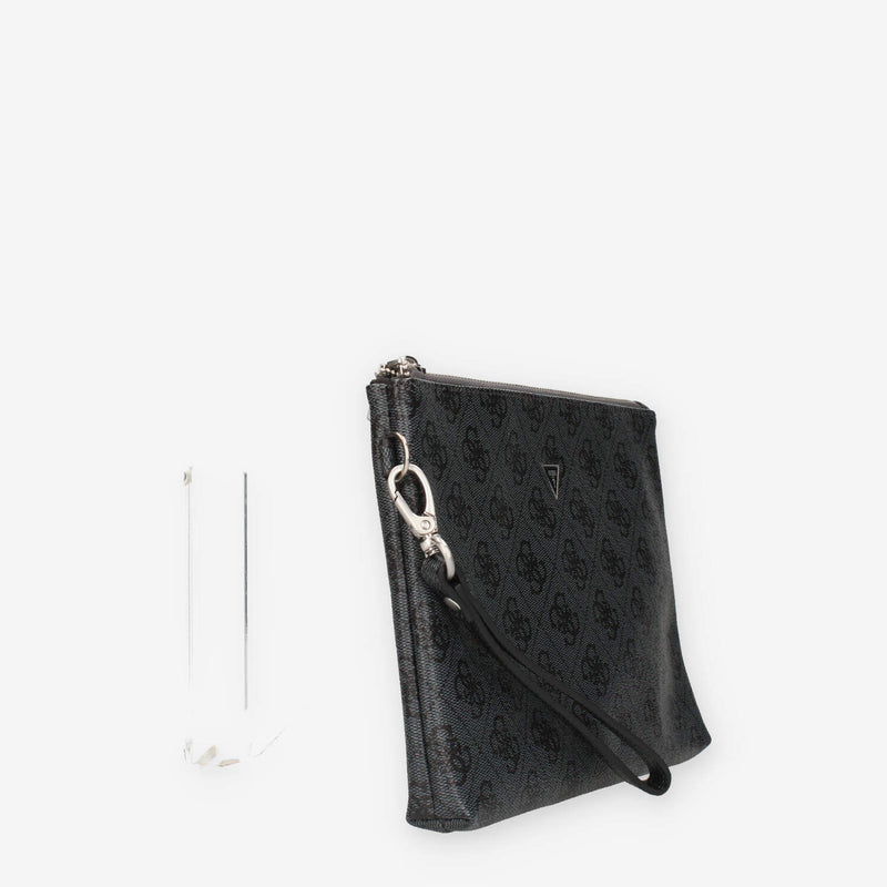 Guess PMHULOP5238-BLA MILANO Pochette nera da uomo